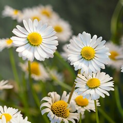 daisies in a garden