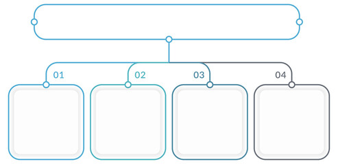 Flowchart with 4 elements