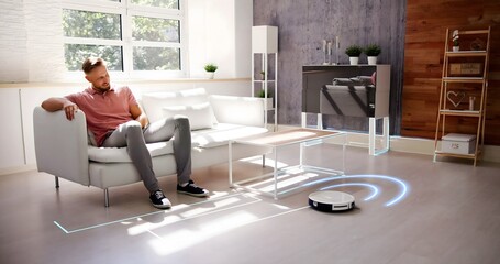 Cleaning Robot Technology With Intelligence