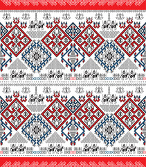 Abstract Ethnic Geometric pattern. Phu Thai style. geometric ethnic pattern design seamless ethnic pattern concept. abstract monochrome geometric pattern. design fabric. carpet. wallpaper. batik.