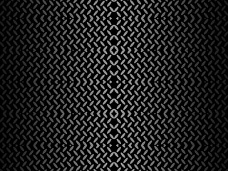 Black metal texture steel background. Luxurious steel texture. Perforated metal sheet.