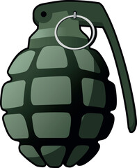 granate vectro auf weissem hintergrund zeichnung symbol