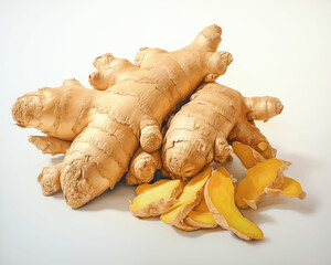 Ginger root cooking cafe restaurant healthy food agriculture