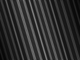 Black metal texture steel background. Luxurious steel texture. Perforated metal sheet.