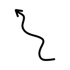 Abstract Line Arrow