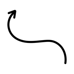 Abstract Line Arrow