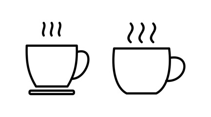 Cup coffee icon vector. coffee cup icon. mug