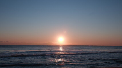 sunrise on the beach