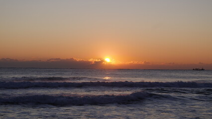 sunrise on the beach