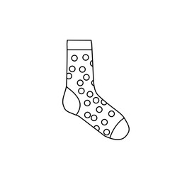 Socks Outline 