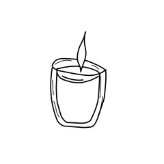Burning Aromateraphy Candle 
