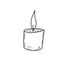 Burning Aromateraphy Candle 