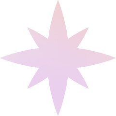 Obraz premium Gradient shape