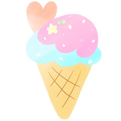 illustration of cream