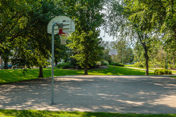 Exhibition Park in the city of Saskatoon, Canada