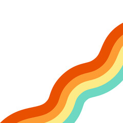 Retro Rainbow Corner