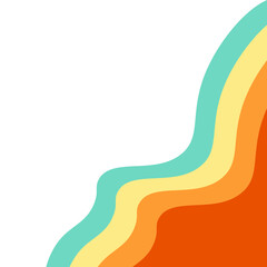 Retro Rainbow Corner