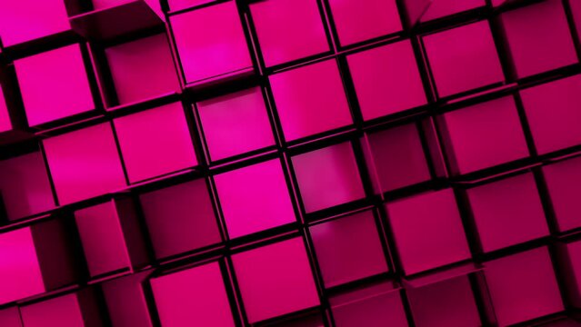 A Pink Cubic Background, It can be used for entertainment title, morning show opener, and presentations, etc.