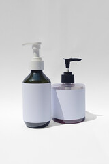 Bottle skincare mockup