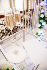 wedding rings as a symbol of love and happyness