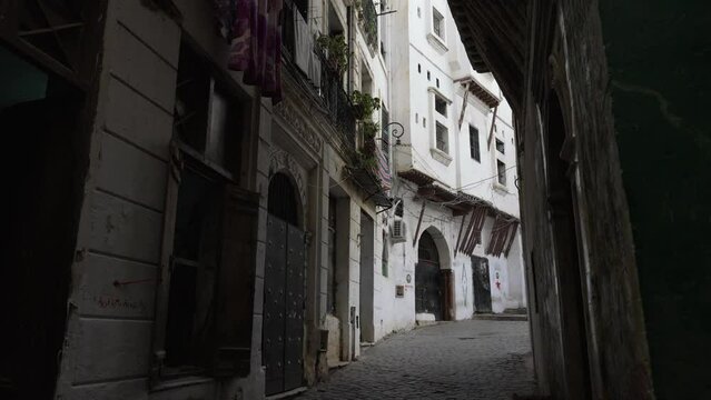 Old ottoman houses in the Casbah Algiers Algeria