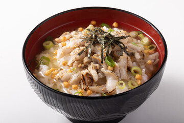 炙り鯵の茶漬け