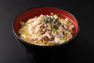 炙り鯵の茶漬け
