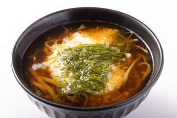 とろろ　めかぶ蕎麦