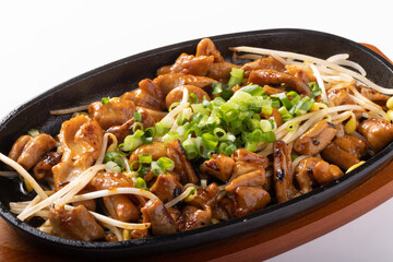 味噌ホルモン鉄板焼き