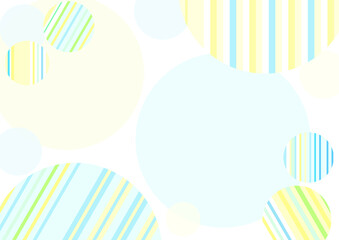 Pastel Stripes Dot Pattern Background