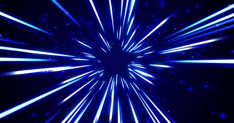 Abstract star particles background, bright glowing and shiny particles.