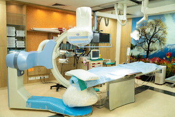 Modern operation theater room in hospital