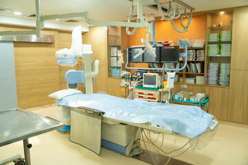 Modern operation theater room in hospital