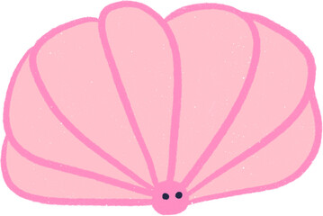 Cute Marine Life Cartoon Hand drawn Illustration