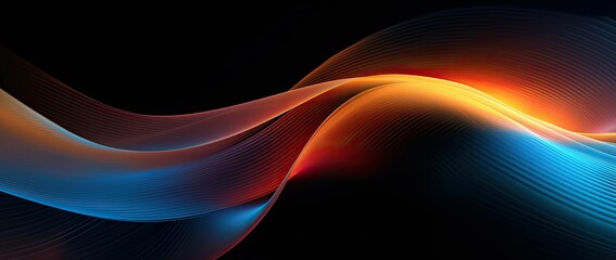 Futuristic abstract backdrop: high-tech elements, precision patterns, vibrant hues