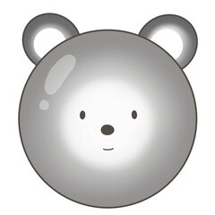 Bubble bear collection (gray) 08