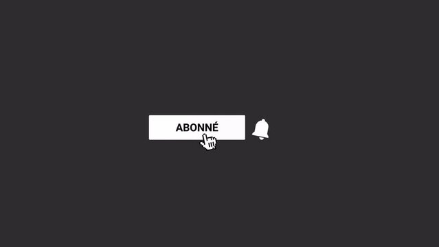 J'aime Abonner Animation