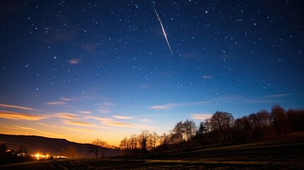 Alien Planet - Fantasy space Landscape. Surreal Cosmic background. Digital art. AI illustration..