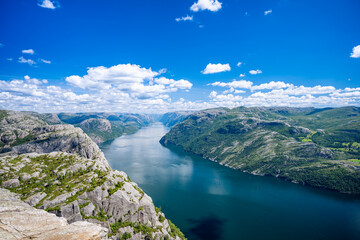 Aussicht vom Preikestolen