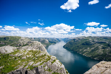 Aussicht vom Preikestolen