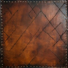Vintage Stitched Leather