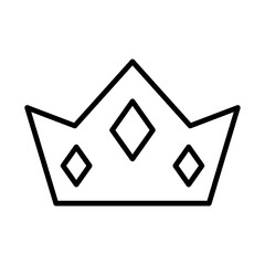 crown icon or logo isolated sign symbol vector illustration - high quality black style vector icons
