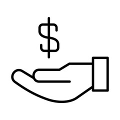 earnings icon or logo isolated sign symbol vector illustration - high quality black style vector icons
