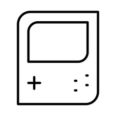 game console icon or logo isolated sign symbol vector illustration - high quality black style vector icons
