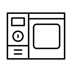 gaming pc icon or logo isolated sign symbol vector illustration - high quality black style vector icons