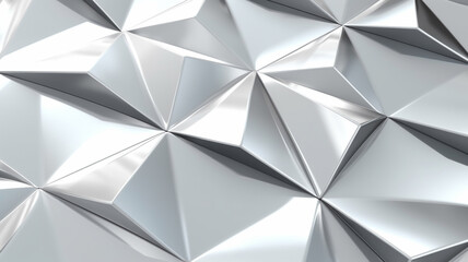 3d metal pattern metallic technology background, led, block, perspective, shiny, wallpaper, silver chrome metallic technology background, AI generated.