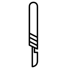 Knife icon symbol image vector. Illustration of the cutlery utensil knife object design image