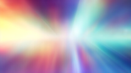 Light leaks and lens flare gradient blur background texture. Abstract 8k holographic multicolor rainbow prism haze photo overlay. a trendy nostalgic atmospheric vintage de-focused glow, Generative AI