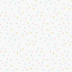 Simple geometric pattern with small chaotic lines. Seamless vector with lines. Hand drawn creative background
