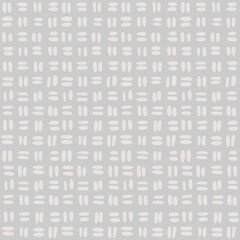 Abstract seamless texture with small hand drawn lines. Vector texture with repeating brush strokes. Decorative monochrome background
